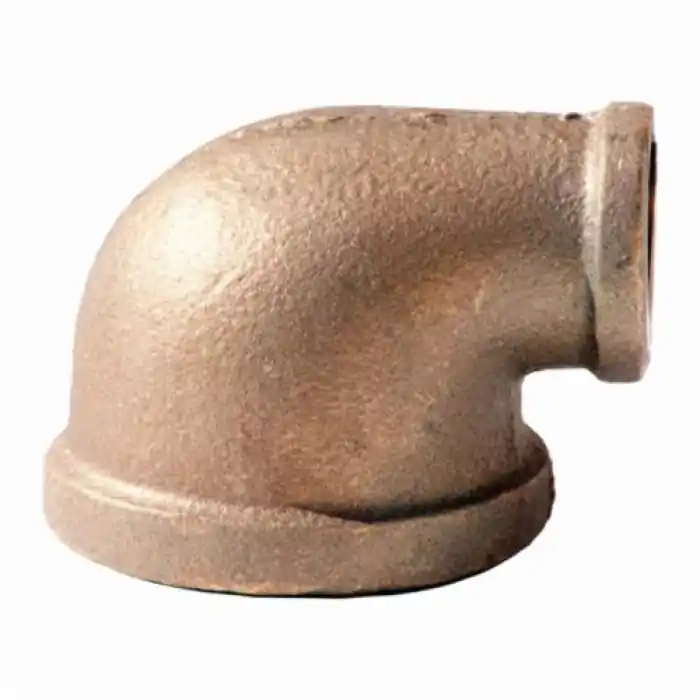 Merit Brass XNL101-1612 90 deg Pipe Reducer Elbow, 1 x 3/4 in Nominal, FNPT End S...