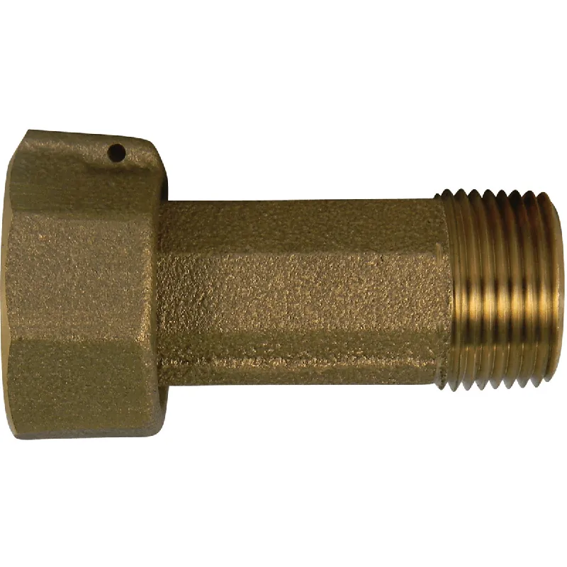 A.Y. Mcdonald 5124-111 74620 Straight Meter Coupling 1 in