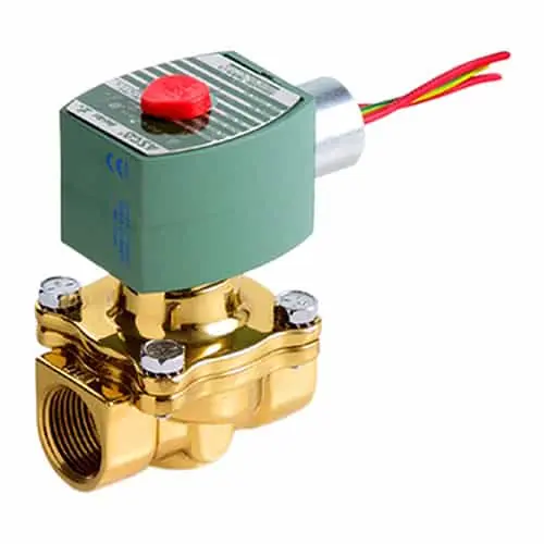 Asco 8210G034 2-way n/o solenoid valve 24 vdc