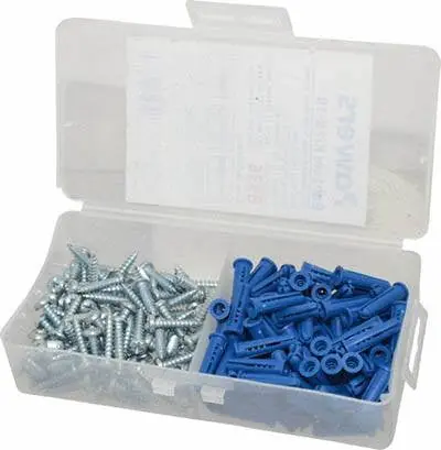 Powers Fasteners 08936-PWR Bantam Plug Kit #10-12 w/ #10 x 1 inches Screws (1 Kit)