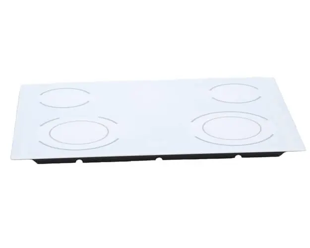 Electrolux 318223682 Glass Main Top Assembly White
