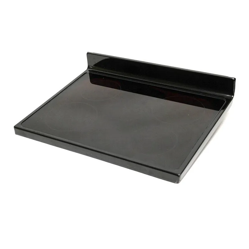 Whirlpool w10245804 Glass Cooktop White Trim