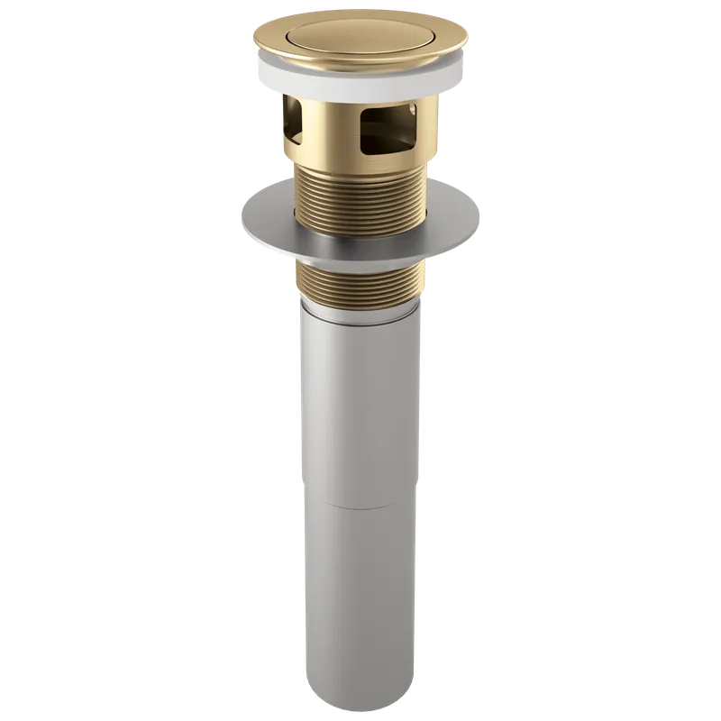 Delta RP81628GL sinks and vessels push button pop-up with overflow