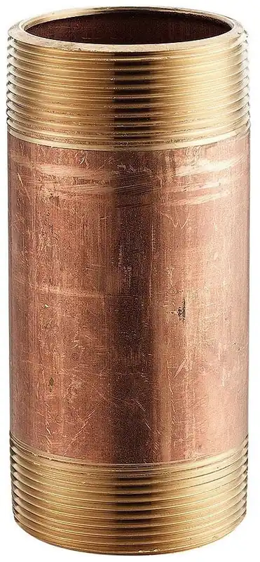 Merit Brass 2124-450 Pipe Nipple 1-1/2 in x 4-1/2 in L MNPT