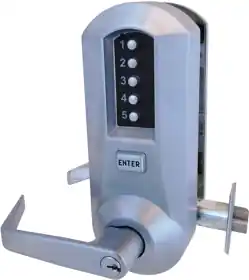 Dormakaba 5021XKWL-26D-41 Kaba Pushbutton Lock Kaba 90 Keyway