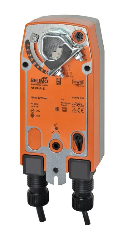 Belimo AFBUP-S-X1 270 in-lb Spring Return Damper Actuator