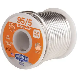 Lincoln Electric 331760 95/5 .118 X 1# Spool X 25 Lb Pkg