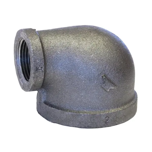 Asc Engineered Solutions 0810008607 1 x 1/2 in Black Imi 90 Ell