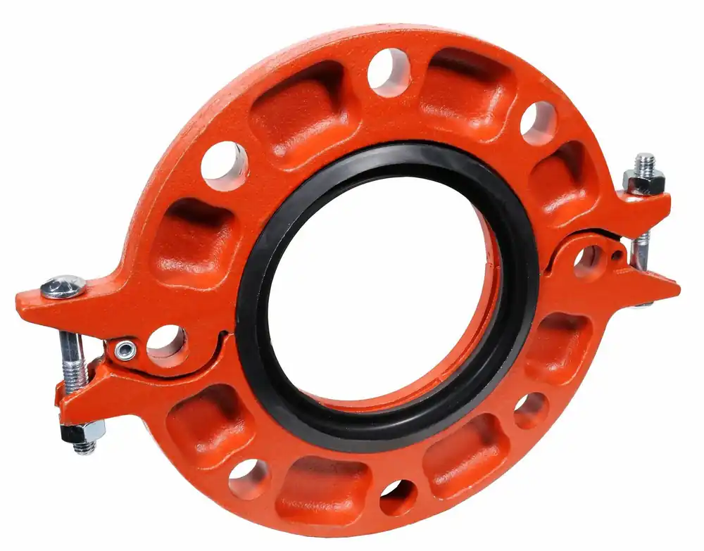 Anvil 0390201267 GRUVLOK Pipe Flange: Ductile Iron, 10 in Fitting Pipe Size, Class 150