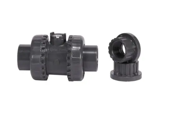 Ipex 052014 3/4 inches Sxe True Union Ball Check Valve Pvc Epdm Socket/Thread Easyfit Xirtec-140