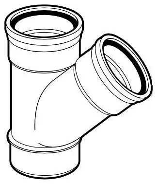 Westlake Pipe & Fittings G326-4 6 x 4 SDR35 PVC Gskt St Wye