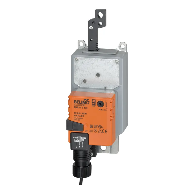 Belimo Ahx24-sr-100 Direct Coupled Actuator 100 ft-lb