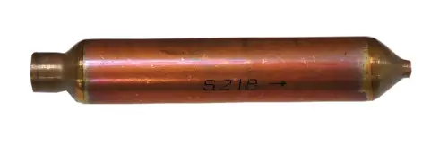 Supco s218 Copper Refrigeration Strainer 3/8 Inch Inlet
