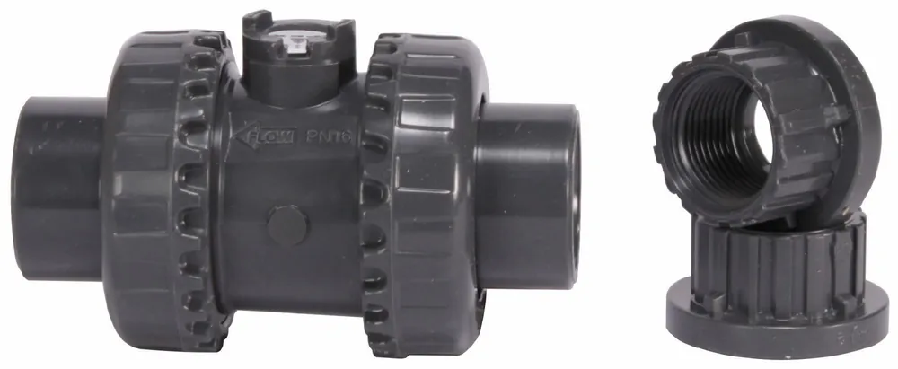 Ipex 052015 1 inches Sxe True Union Ball Check Valve Pvc Epdm Socket/Thread Easyfit Xirtec-140