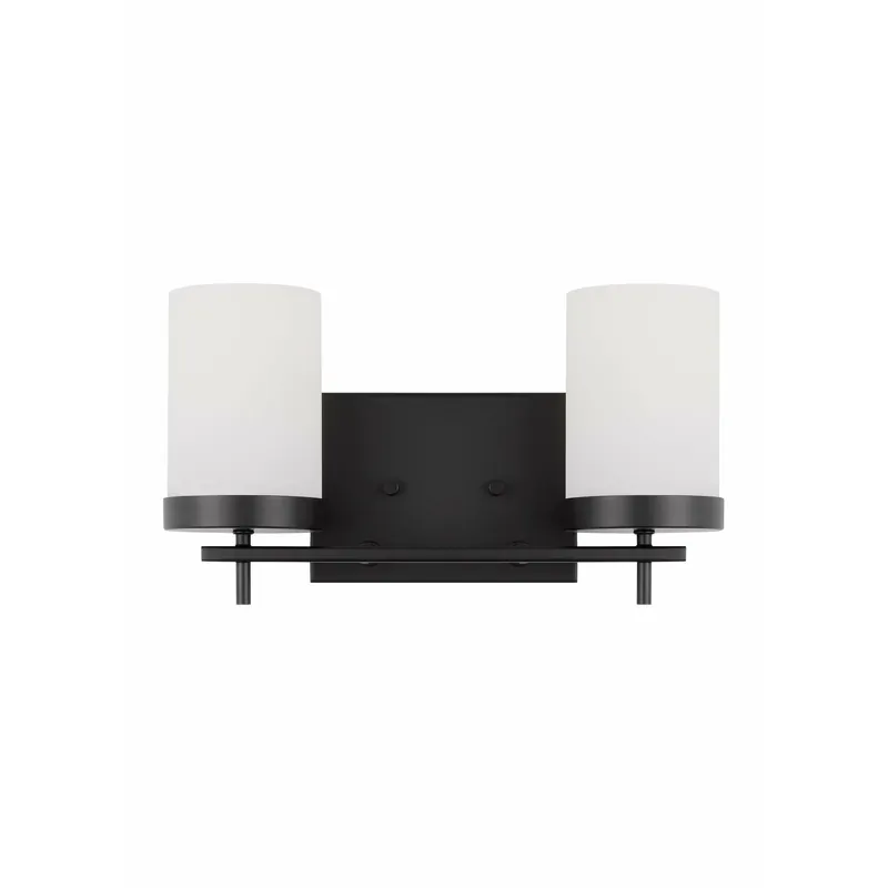 Seagull Lighting 4490302-112 Zire 2-Light Vanity Light