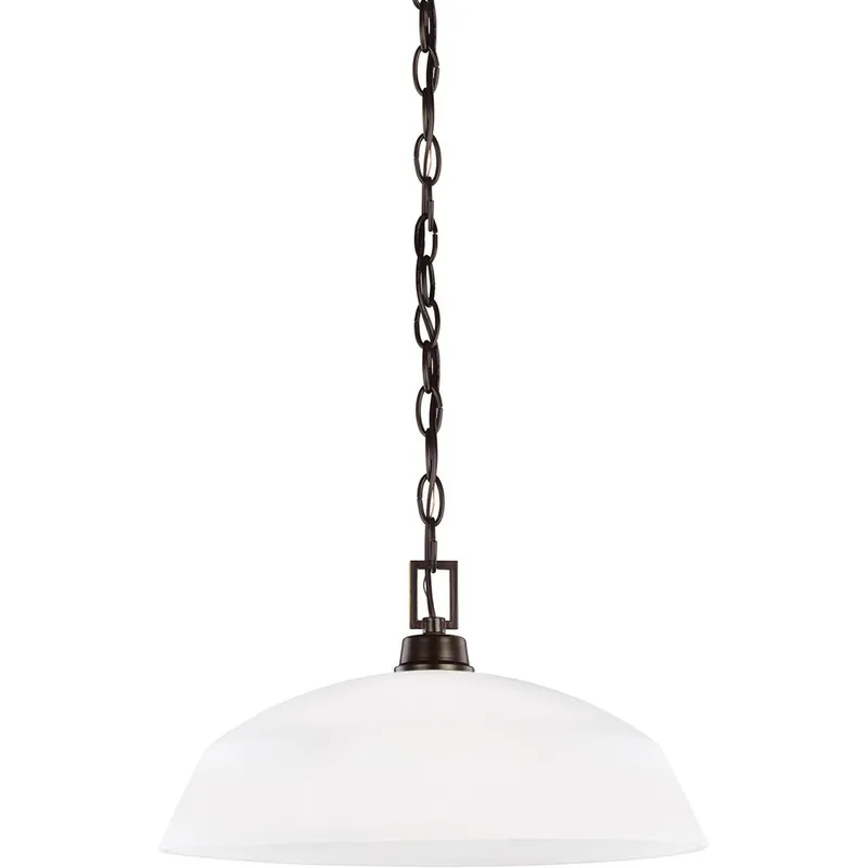 Seagull Lighting 6515201-05 Kerrville 1 Light Pendant 15 inch