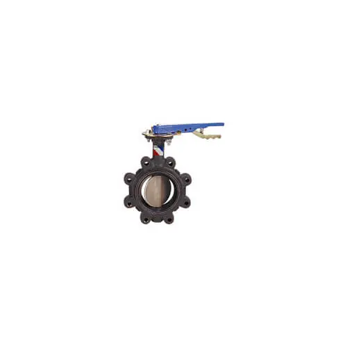 Nibco LD2000510 lug ductile iron butterfly valve, epdm, manual gear handle 10 inches