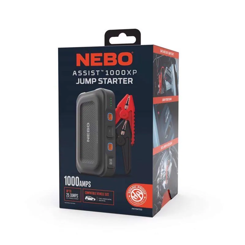 Nebo Neb-Jmp-0002 Assist 1000xp Jump Starter 1000 Peak Amps