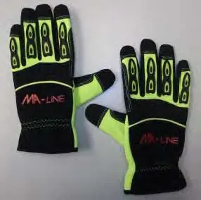 Ma-line ma-glvxxl Work Gloves Xx-large Padded Palm