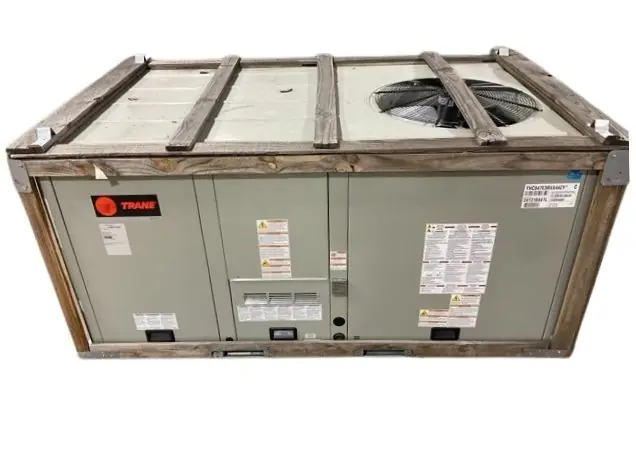 Trane YHC047E3RXA44ZY 4 Ton Two-Stage Convertible Natural Gas/Electric Packaged Unit, 17.5 SEER