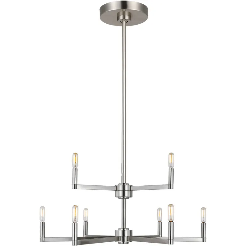 Seagull Lighting 3164209-962 Nine Light Chandelier 60w