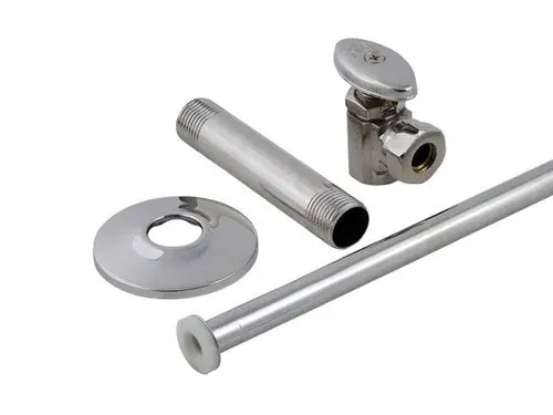 Trim To The Trade BLK CLOSET Toilet / Closet Supply Set 1/2 inches Ips X 1/2 inches-7/16 inches Angle Stop
