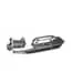 Kason 77h-00008c Door Latch Chrome Heavy Spring