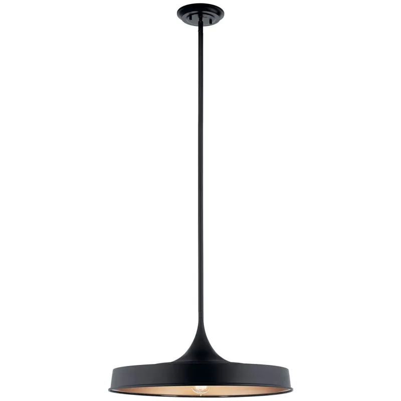 Kichler Lighting 52096BK Elias Pendant 150 W