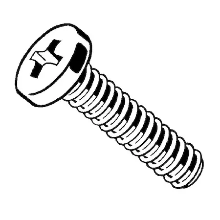 Midwest Fastener 55086 Machine Screw M8-1.25 x 80 mm 25 PK