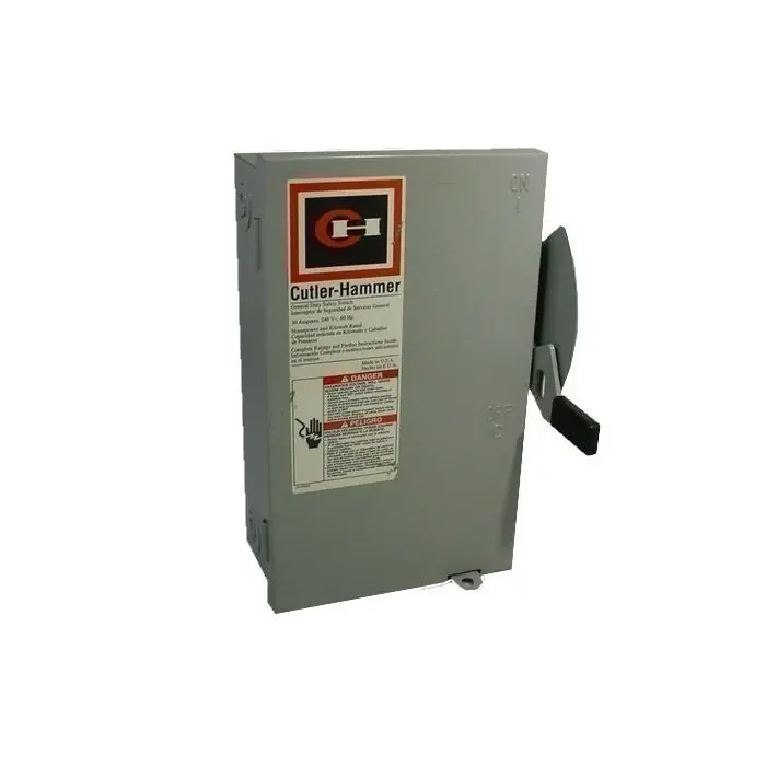 Cutler & Hammer DG222NGB Safety Switch 60A 240V