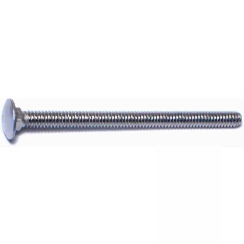 Midwest Fastener 50593 Carriage Bolt 1/4-20 Thread 3-1/2 in OAL