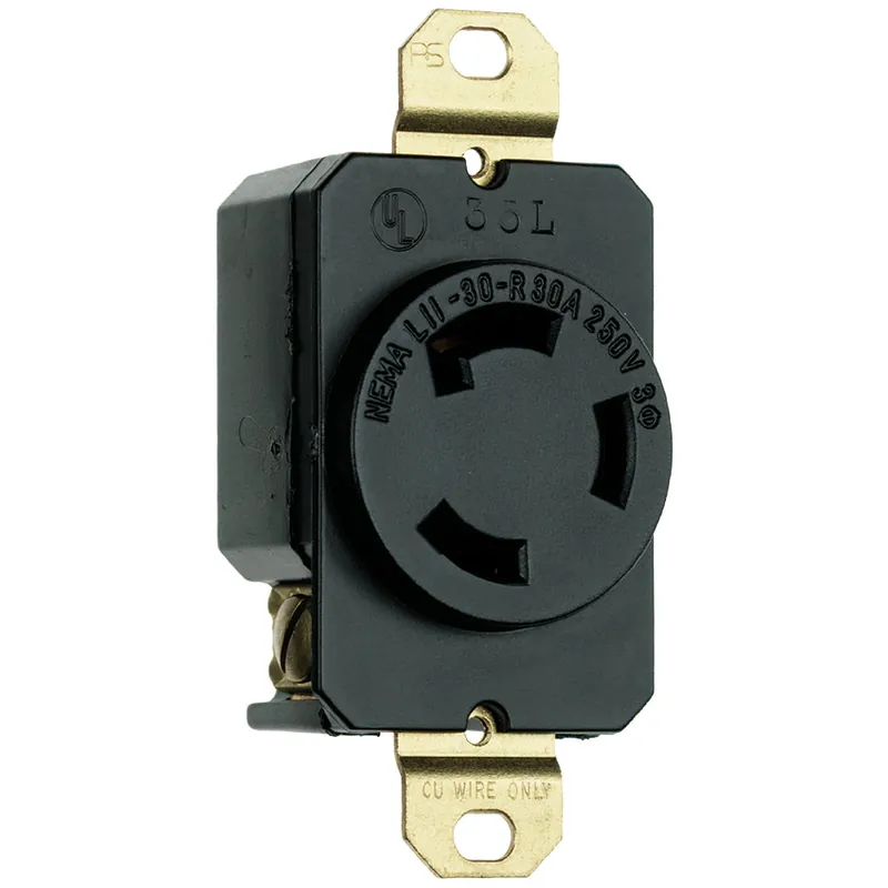 Legrand L1230R Pass & Seymour Turnlok Single Receptacle 480V