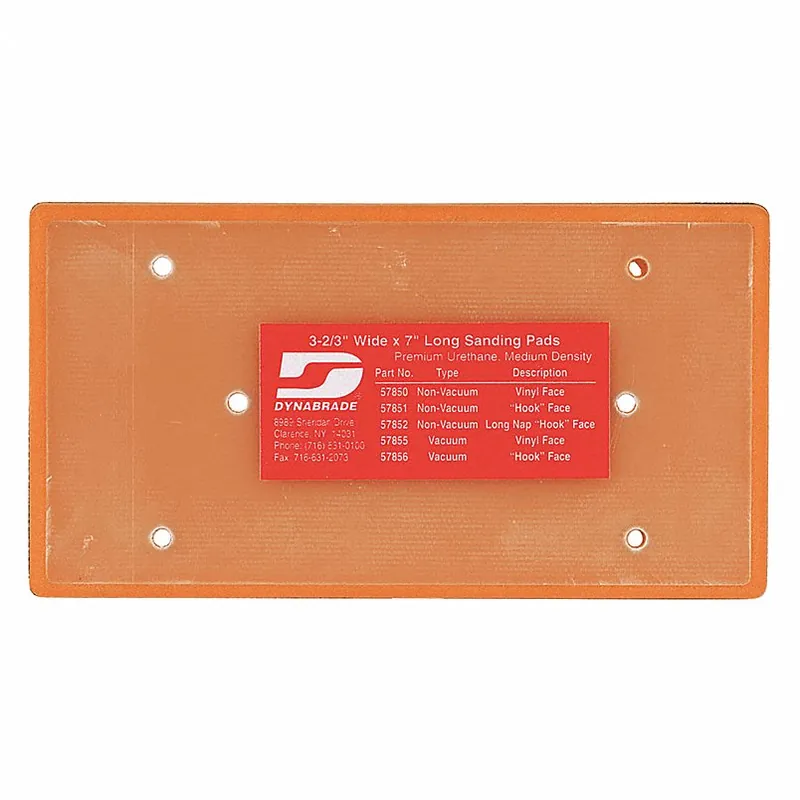 Dynabrade 57851 Pad Base Non-vac Hook Face Urethane