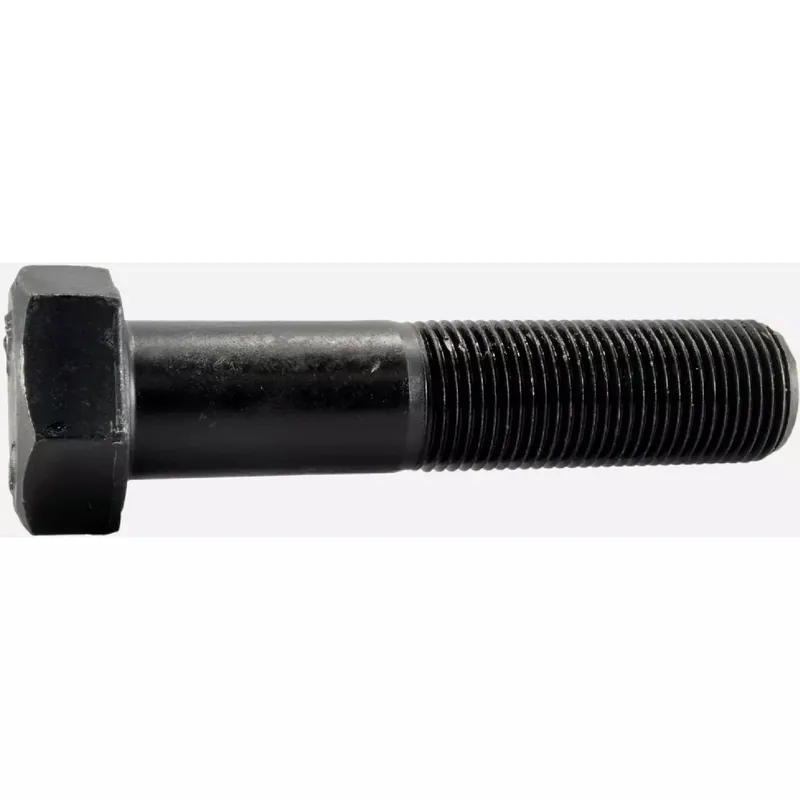 Midwest Fastener 931285 Class 10.9, M18-1.50 Hex Head Cap Screw, Plain Steel, 80 mm L, 2 PK