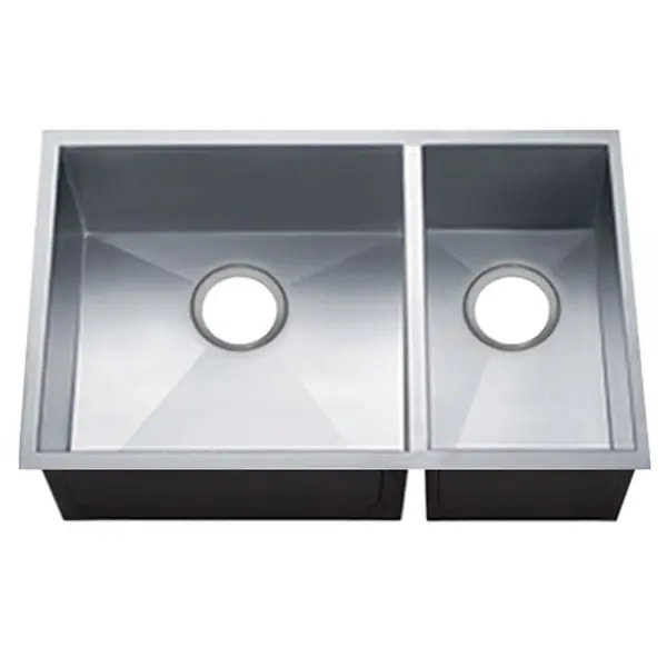 Dakota GSZ-7030 Zylo 70/30 Double Bowl Undermount Kitchen Sink