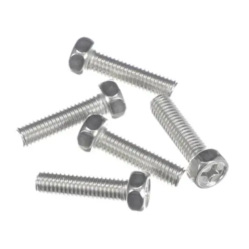 Hestan 24259 M5 X 0.8 X 18 Hex Head Ss Screw 5-pack