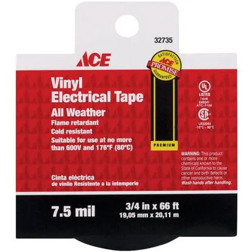Tools 32735 Black Electrical Tape