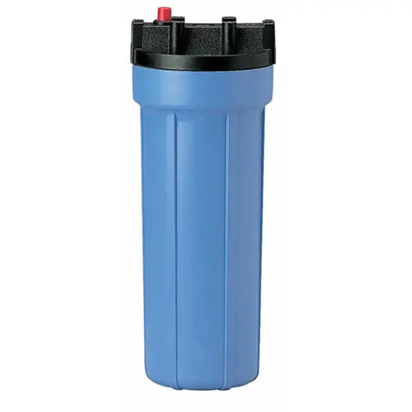 Pentair 158195 Pentek Filter Housing, Slim Line w/ 1/2 inches Ports & Pressure Release