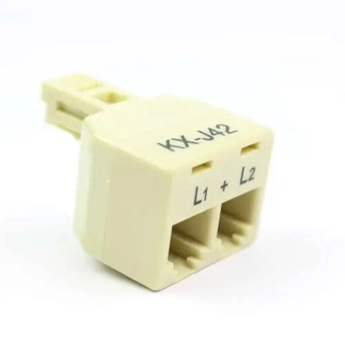 Panasonic kx-j42 Two-line Telephone Splitter
