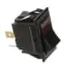 Duke 222006 Rocker Switch Dpst On-off Lighted Red