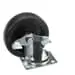 Kason 6c525001hdptlb Plate Mount Swivel Caster 5 in