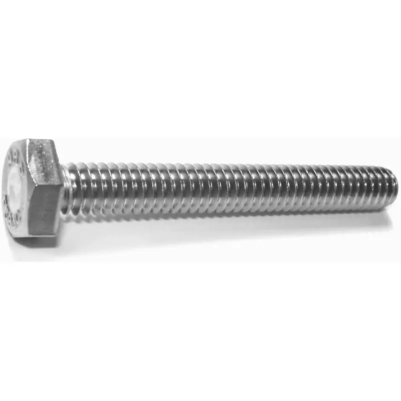 Midwest Fastener 78662 Hex Bolt 1/4-20 Thread, 2 in OAL, Stainless Steel