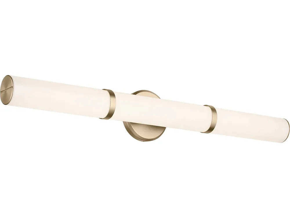 Kichler Lighting 55189CPZLED Rosh 32 in. Bath Bar Large Vanity Light 55189CPZLED