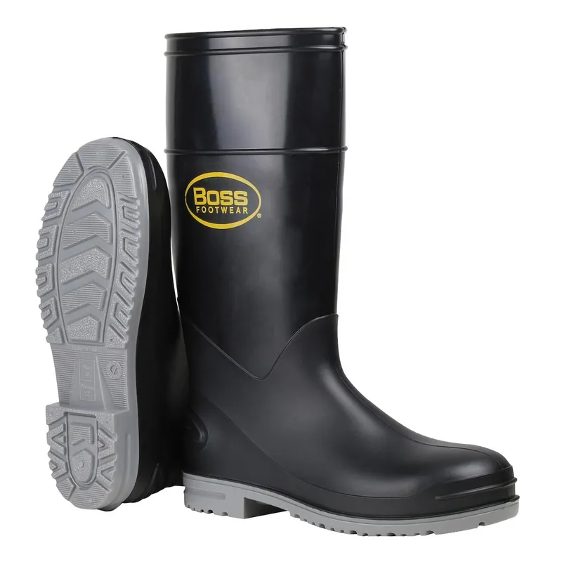 Protective Industrial Products 383-890/12 Boss 16 inches Polyblend Steel Toe and Shank Boot, Size 12
