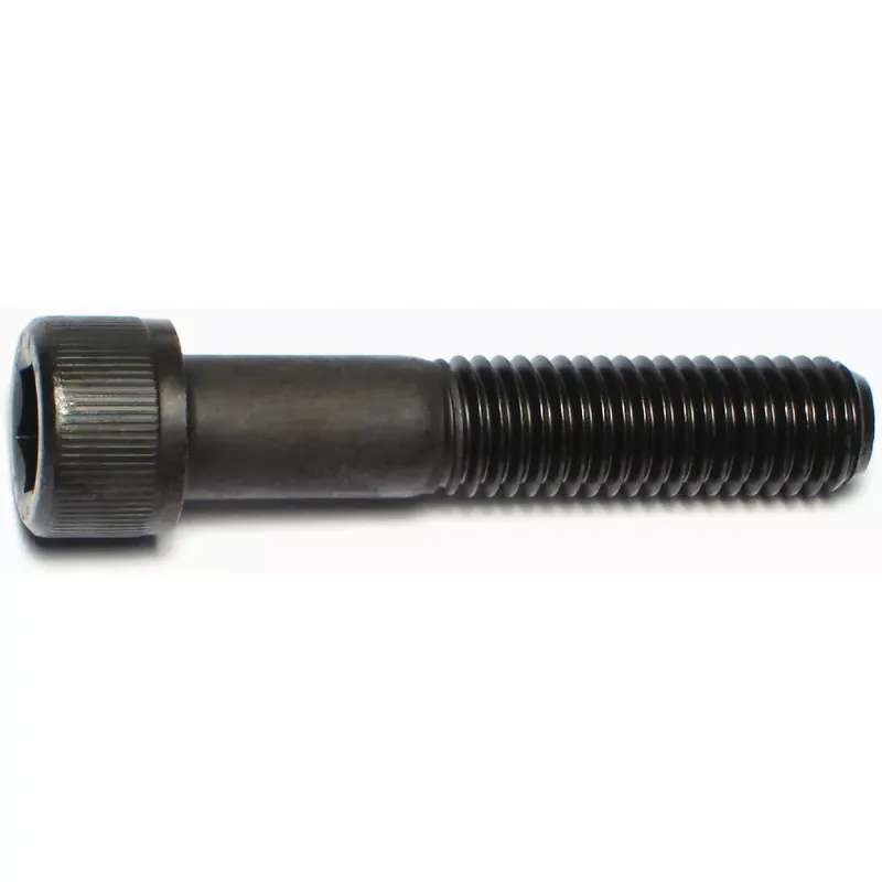 Midwest Fastener 51466 Cap Screw, M12-1.75 Thread, 60 mm L, Socket Drive, Steel