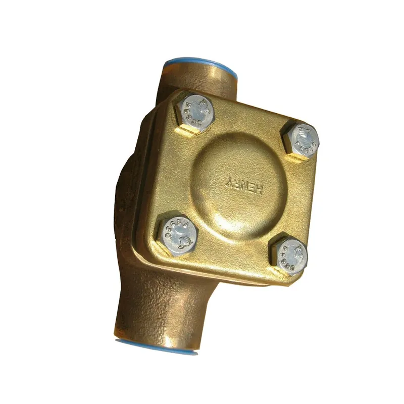 Henry Technologies 205-1 1-3/8 Check Valve, Brass Globe Type for Discharge Line 1-3/8 inches ODS