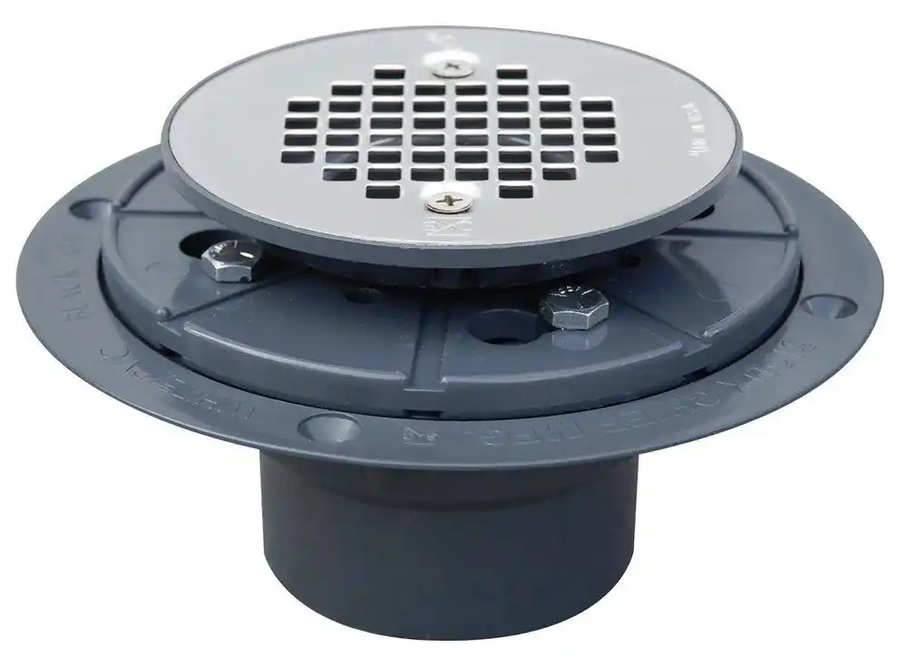Sioux Chief S821200P 2 in. Inside Caulk Plastic Stainless Steel Shower Drain