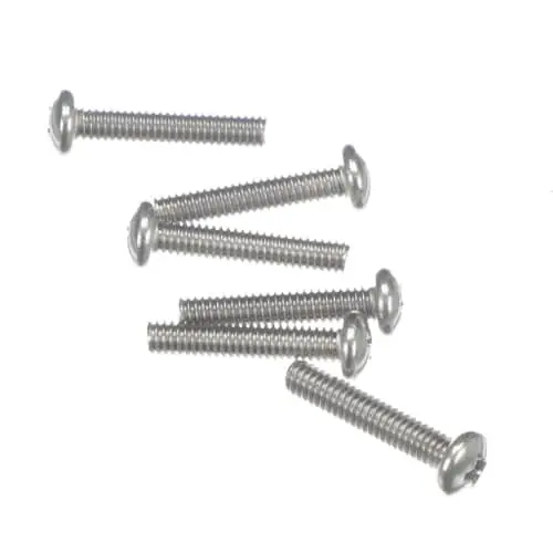 Hestan 10221 8-32 X 1.25 in Phillips Pan Head Screw Ss 6pk