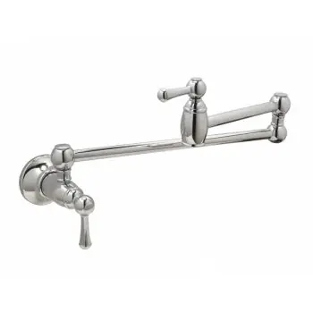 Huntington Brass K1960101 Traditional Wall Mounted Pot Filler