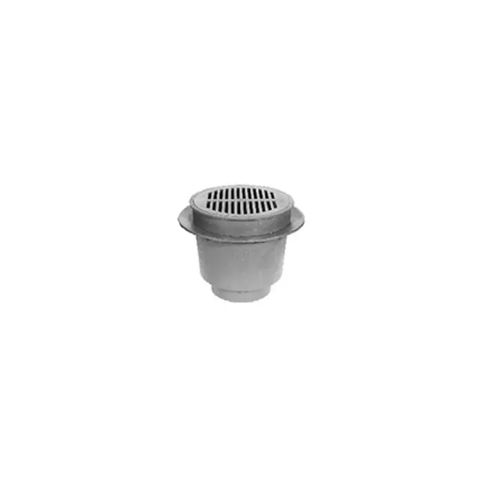 Zurn Z539-4NH-YF Drain w/ Deep Sump-Sur-Set Bucket